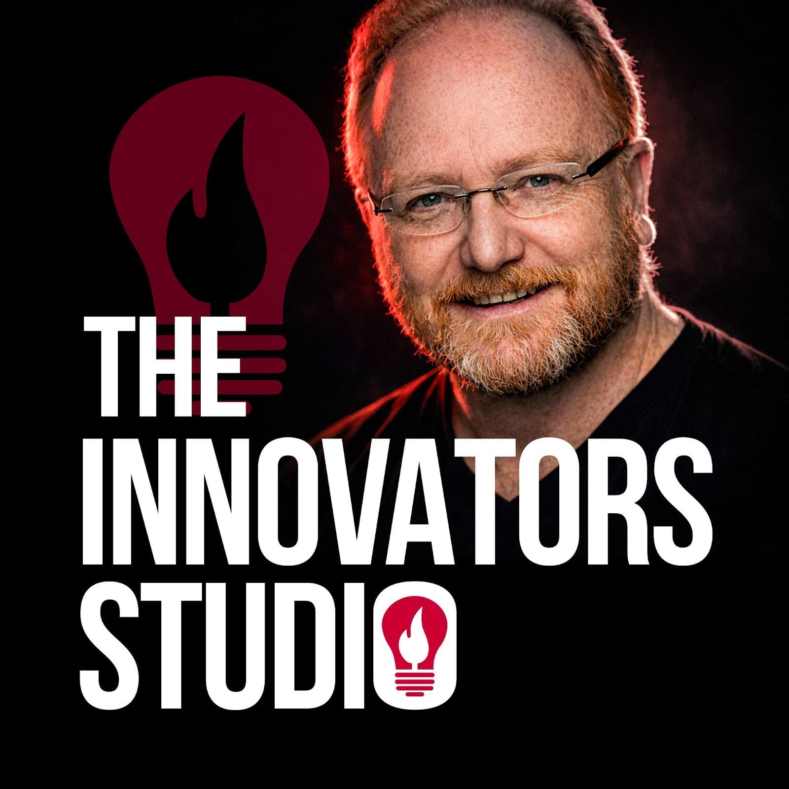 The cover art for The Innovators Studiio with Phil McKinney podcast. Formally known as The Killer Innovations Show