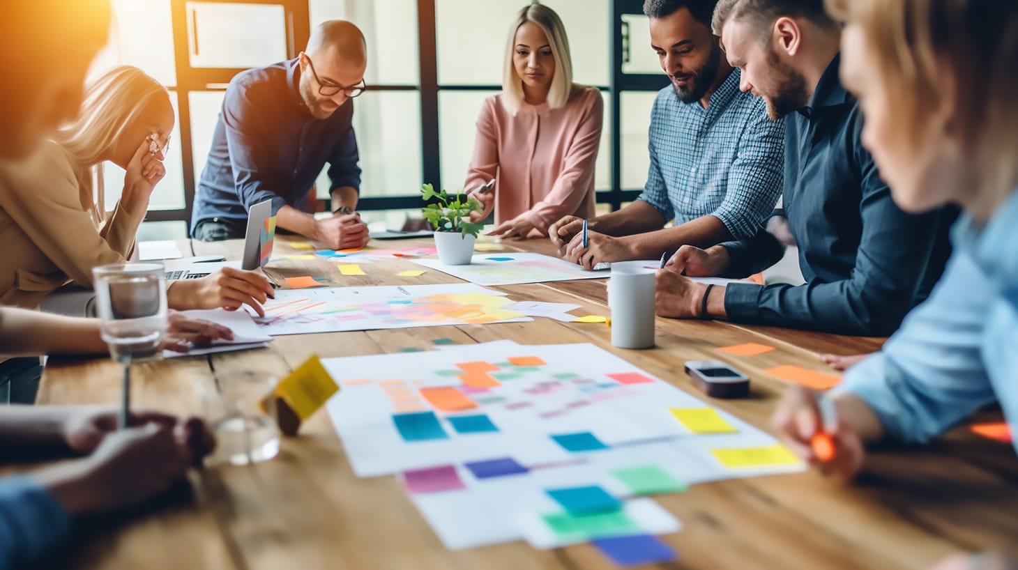 A Distruptive Ideation Workshop session. Where teams turn idea into disruptions. 