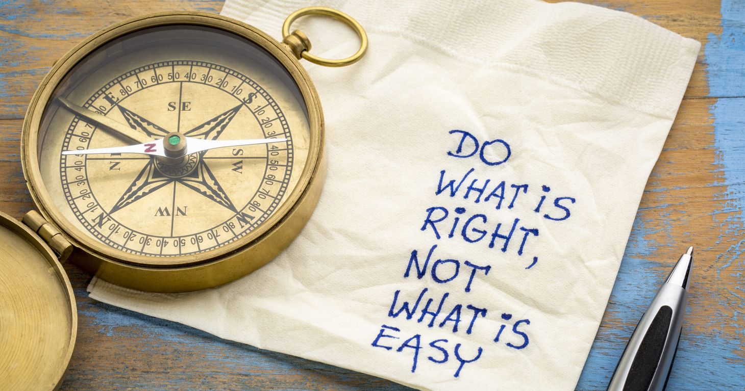 Ethical Research - Do What Is Right Not What is Easy